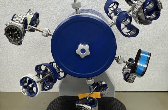 ランニング試験の様子